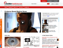 Tablet Screenshot of baxter.insidermedicine.com