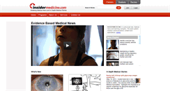 Desktop Screenshot of insidermedicine.com